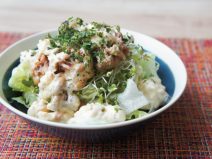 シーチキンたるたる納豆ブロッコリースプラウトサラダ