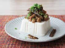 ネギわかめスパイス納豆冷奴