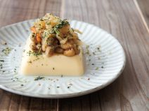 切干大根わさび納豆たまご豆腐