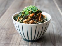 人参のりネギ納豆十六雑穀ごはん